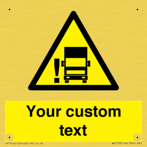 Custom warning blindspot